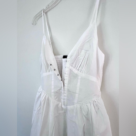 NWT Dahlia Corset Midi Dress in White - Size S - Picture 9 of 12